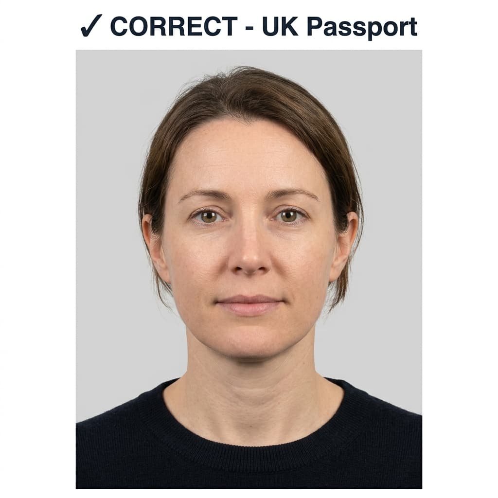 Correct photo
