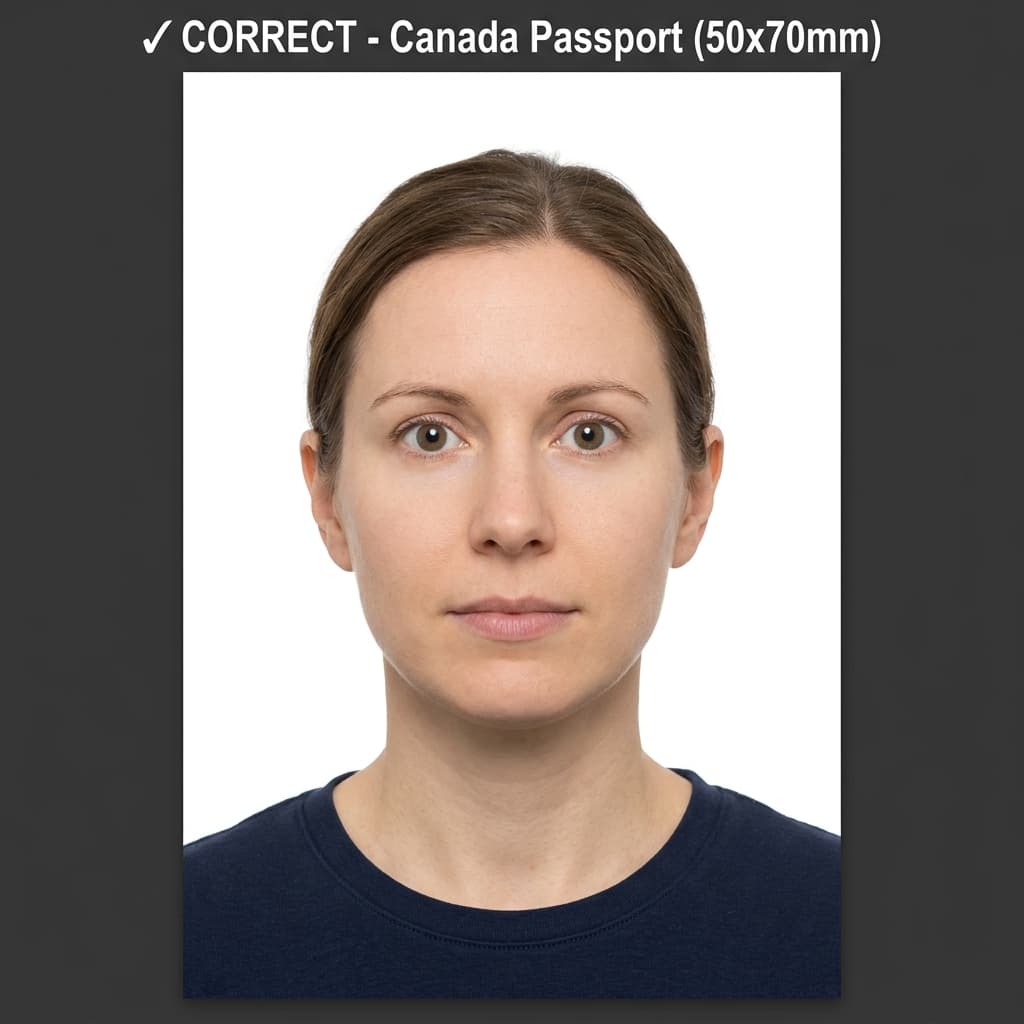 Correct photo